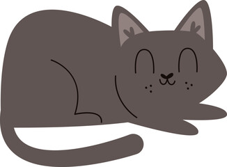 Sleeping Cat Pet