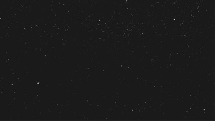 Grainy abstract texture on black background. Snow texture. Flat design element. Vector illustration