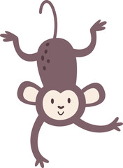 Childish Monkey Animal