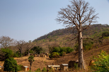 Koutammakou village in North Togo.