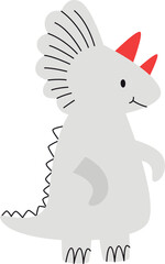 Childish Dinosaur Kid