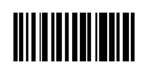Simple fake bar code PNG image