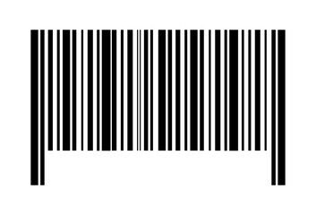 Simple fake bar code PNG image