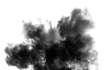 Fototapeta na wymiar Chmury, dym na przeźroczystym tle. Bez tła. PNG