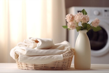 Obraz na płótnie Canvas Hygiene spa care gel aromatherapy bottle white