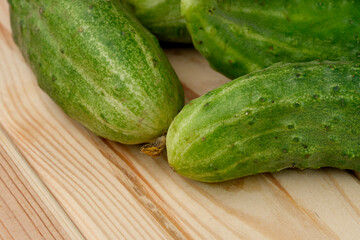 Custom homemade unwashed cucumbers