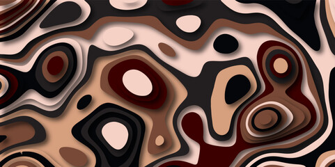 Abstract colorful paper cut background design .Abstract vector seamless pattern with shadows Trendy multicolor contemporary design for prints,flyers,banners,brochures,invitations,covers.