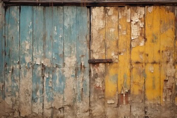 vibrant texture of an old rustic wooden door