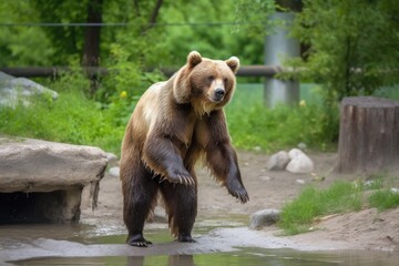 Fototapeta premium shot of an unrecognizable young woman using a microscope in a lab
