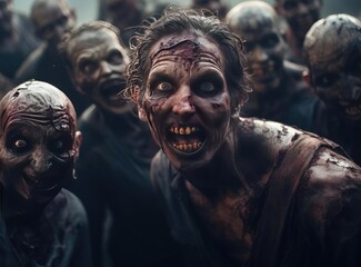 A group of zombies