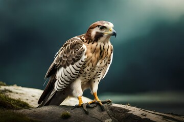 Fototapeta premium bird of prey generated by AI