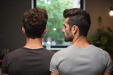 a haircut before and after
