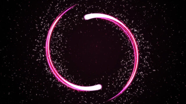 Exploding Particles Logo Reveal