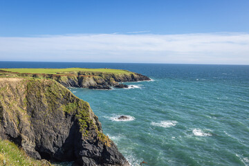Fototapeta premium Ireland, Boatstrand - August 31 2023 