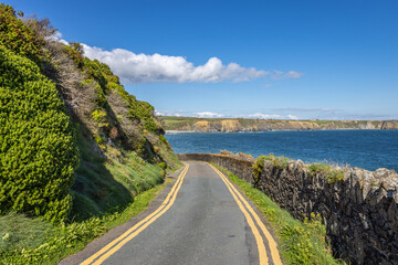 Ireland, Boatstrand - August 31 2023 "Boat Strand and Beach in Ireland"