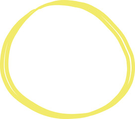 Scribble Round Frame