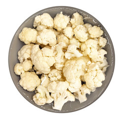Cooking cauliflower the traditional way. Useful vegetarian food from vegetables.