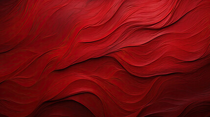 red texture background fabric with waves