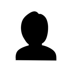 head silhouettes avatar, profile icons. vector illustration