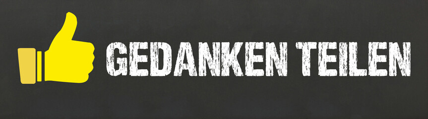 Gedanken teilen	