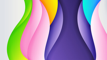 Vector abstract background with soft gradient color and dynamic shadow on background .Vector background for wallpaper. Eps 10