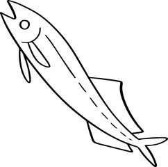 cartoon fish illustration.