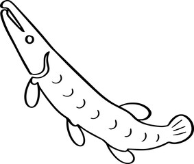 cartoon fish illustration.