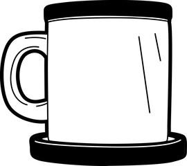 Vector Coffee Themed Element