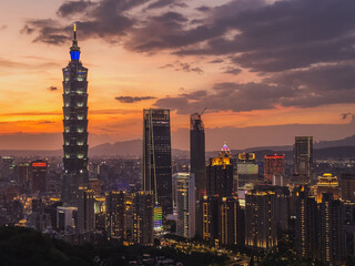 Fototapeta na wymiar Taiwan most popular landmarks