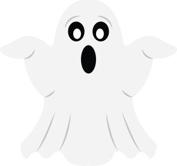 Ghost vector image or clip art