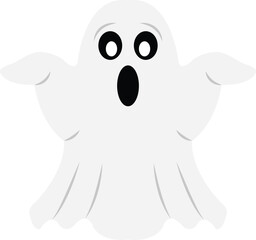 Ghost vector image or clip art