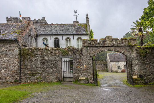 Ireland, Clonegall - August 31 2023 "Huntington Castle and Gardens in Clonegall town"