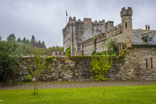Ireland, Clonegall - August 31 2023 "Huntington Castle and Gardens in Clonegall town"