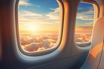 Mirror Airplane Window