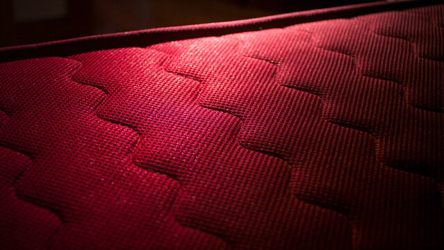 Colchon rojo con textura 