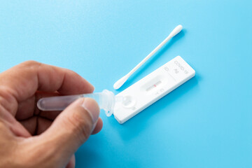 コロナウイルスの抗原検査キット