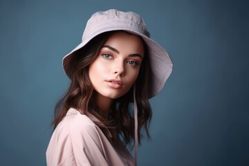 Naklejka premium shot of a beautiful young woman in casualwear