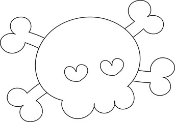 Halloween  cartoon spooky ghost