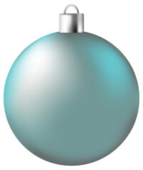 Modern matt pastel colors christmas balls set design elements