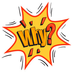 Comic style  cool sticker. Bubble label, speech sticker with word for comics book. Humor pop balloon illustration