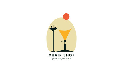 Unique furniture logo, suitable to represent your business and graphic needs.
