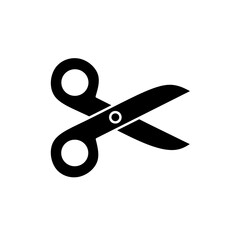 cut icon.scissors icon vector with trendy design