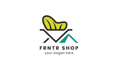 Unique Sofa Furniture Logo, suitable to represent your business and graphic needs.