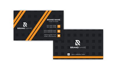 corporate business card design  template