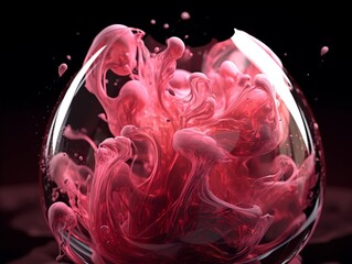 wallpaper abstrack liquid ilustration