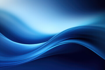 Elegance in Motion: Abstract Blue Curve Background, a Graceful Dance of Smooth Lines and Tranquil Tones