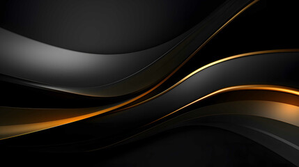 black and gold luxury background