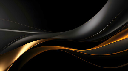 black and gold luxury background