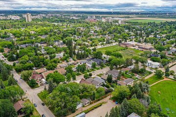 Overlooking Varsity View: Saskatoon, Saskatchewan's Urban Tapestry