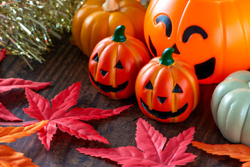 ハロウィンをイメージしたデコレーション
